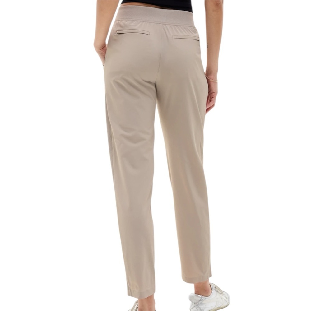 Athleta Brooklyn Beige Mid Rise Ankle Pant - Picture 3 of 4